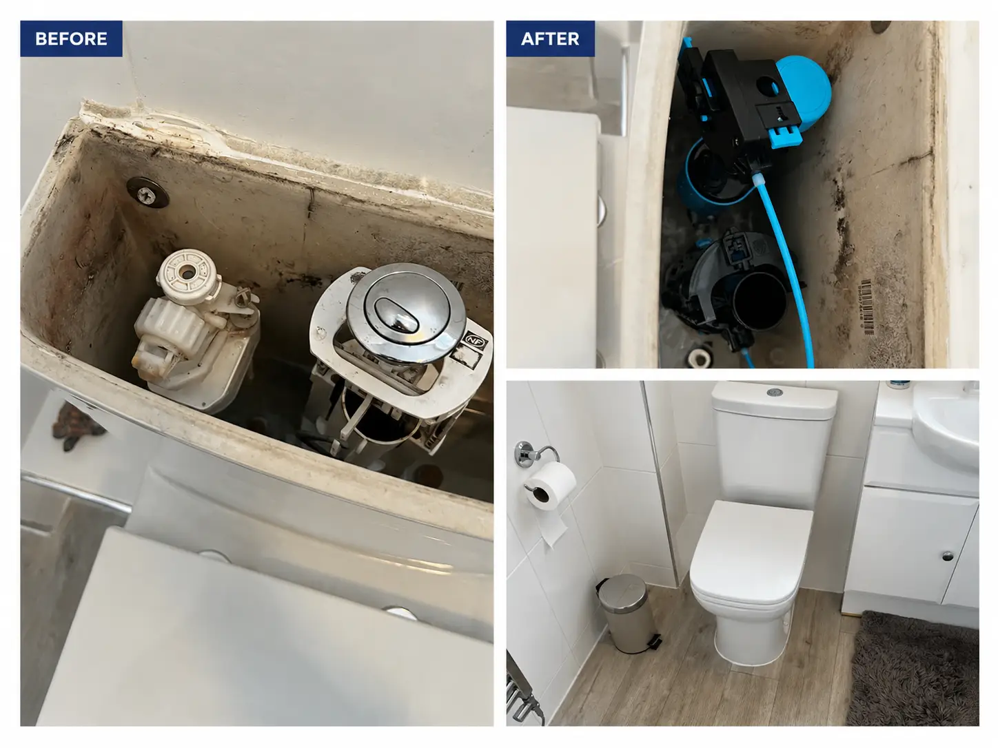 Toilet cistern replacement in Wolverhampton