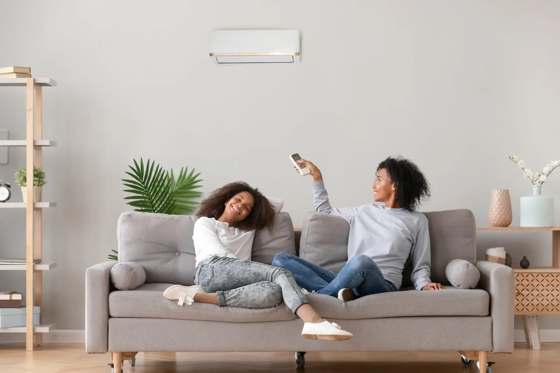 Customers in Upper and lower goral using air conditioning from WLV