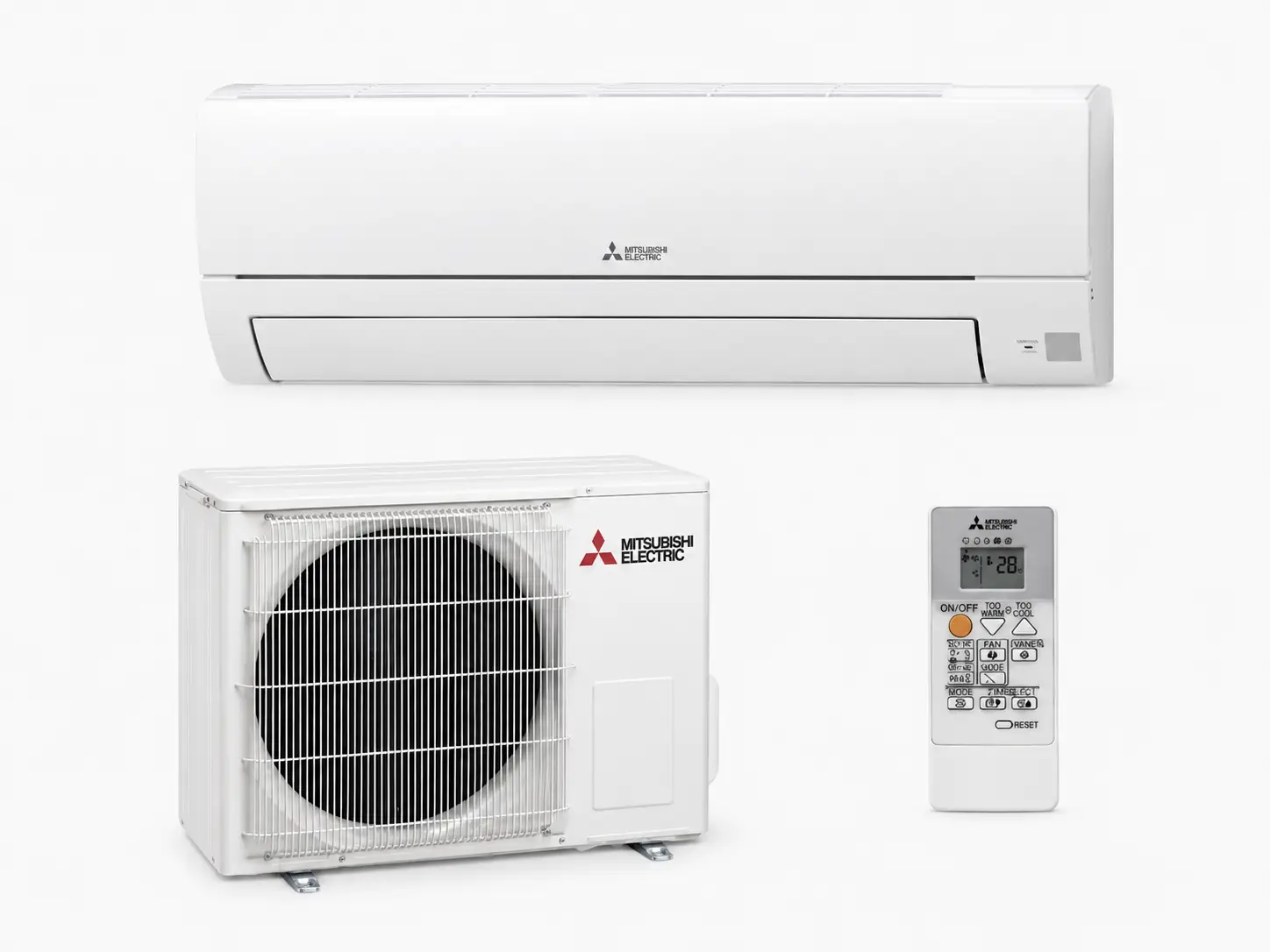 Wall-mounted split air conditioning in the West Midlands