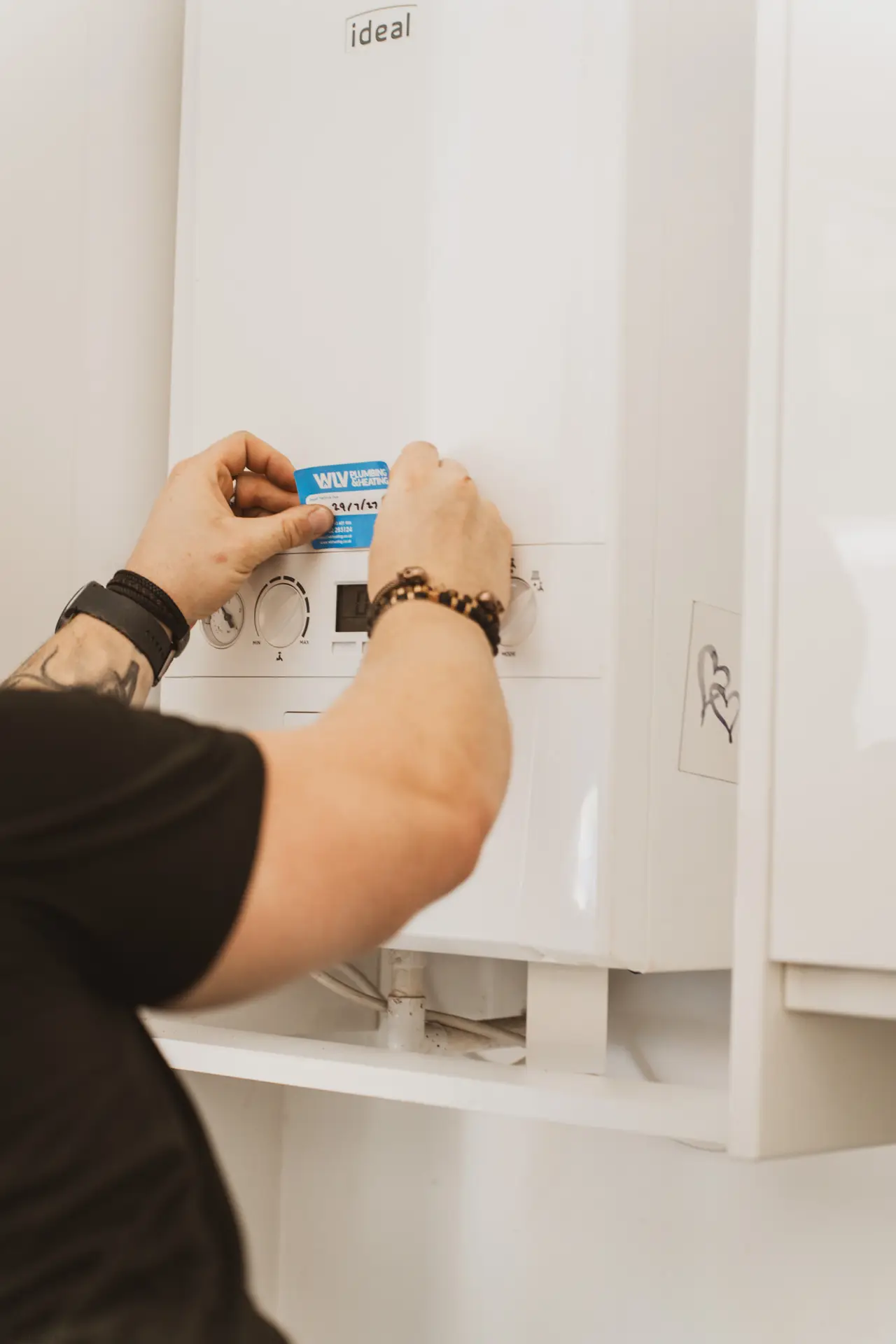 New Boiler installation in the West Midlands by WLV
