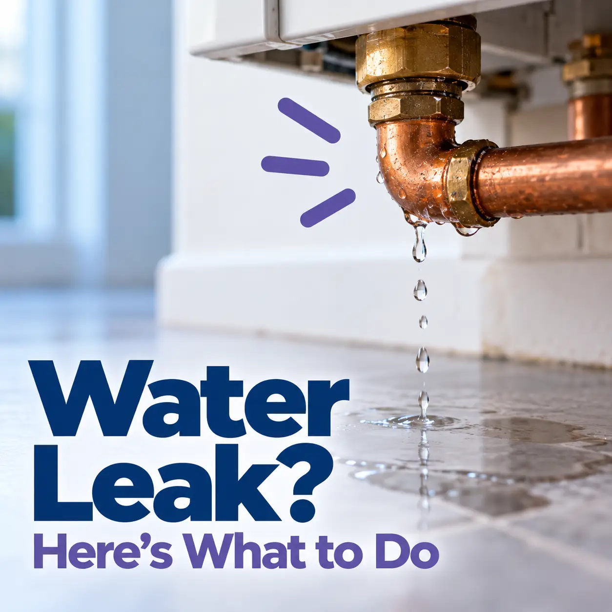 Water Leak, here is what to do - WLV explains